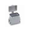 Embase en saillie 32A, Aluminium moulé sous pression, Alliage de zinc moulé, IP65, Sortie horizontale, M25